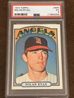 1972 Topps Baseball - #595 Nolan Ryan Angels Excellent EX PSA 5 (Set Break)