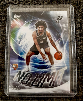 2025-26 Topps NO LIMIT Dylan Harper #NL-2 Rookie San Antonio Spurs