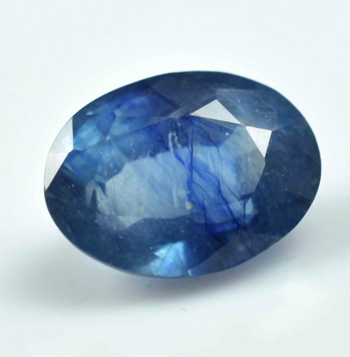 Saphir Naturel Bleu 40 Carats - Coupe Ronde - Œil Propre, Non Traité - Certificat AGL