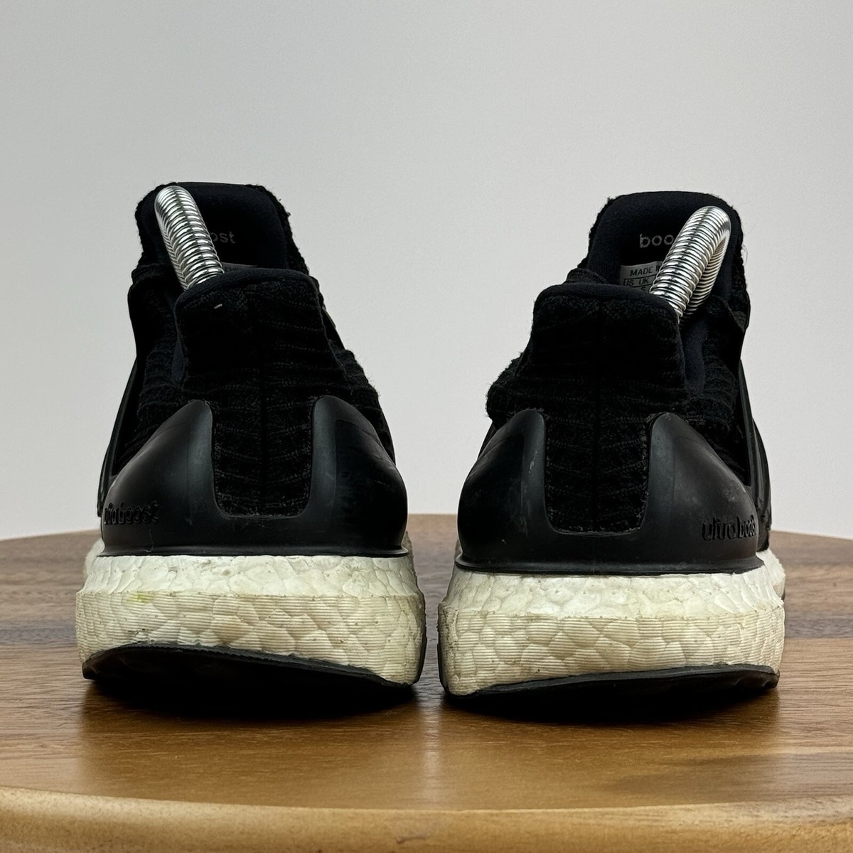 Womens Adidas Ultraboost 4.0 Black Knit Athletic Running  display picture 2
