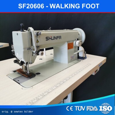 legendäre 1 x Nadel Walking Foot Nähmaschine SF20606 mit 750W AC Motor-aufgebaut