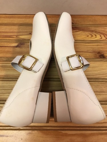 Majestic Size 5.5 N Womens Square Dance Shoes, White, Vintage - Picture 4 of 12