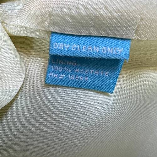 J.McLaughlin Sz 8 100% Linen Yellow Graphic Sleeveless Shift Dress - Bild 7 von 10