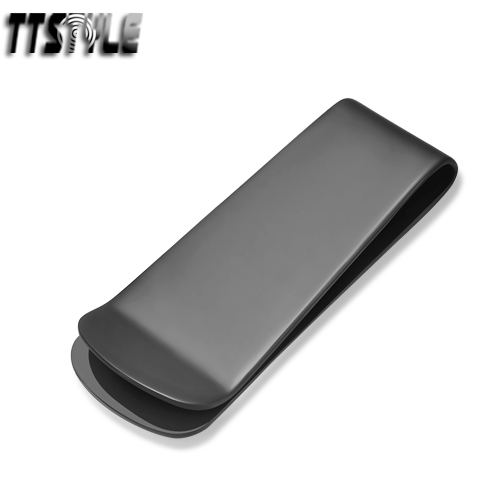 High Quality TTstyle 316L Stainless Steel Money Clip Two Colour Choose - Foto 3 di 4