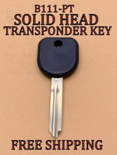 Solid Head Transponder Ignition Chip Key For 2007 2008 2009 2010 Pontiac Torrent