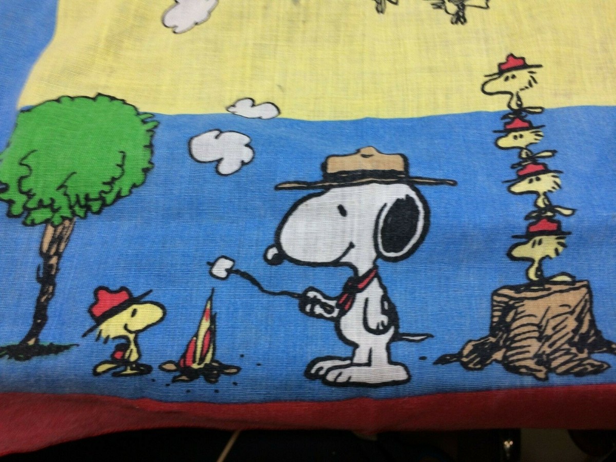 Vtg 1970's Peanuts/Snoopy Scouting 21