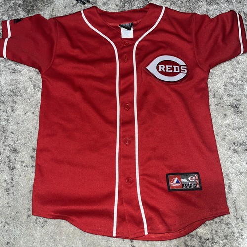 Cininnati Reds Majestic Cool Base Jersey Kids #19 Votto.