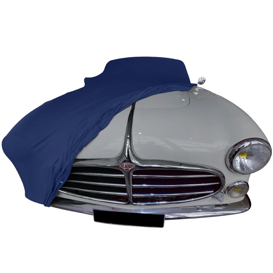 Indoor car cover fits Delahaye 235 bespoke Le Mans Blue cover Without mirrorp... - Image 2 of 4