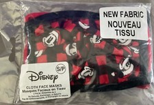 Disney Christmas Mickey Cloth Face Mask - Sz: S/P