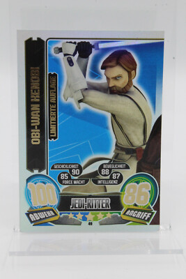 2014 Topps Star Wars Force Attax 049 Obi-Wan Kenobi Limitierte Auflage (NM)