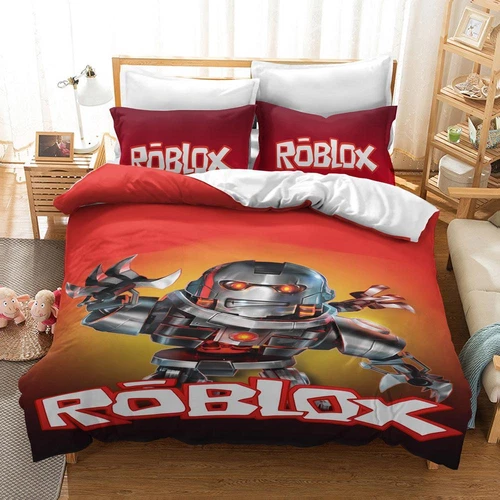 2tlg.3tlg.Bettwäsche Set 3D ROBLOX Bettbezug Kissenbezug 135x200|200x200DE - Bild 11 von 25