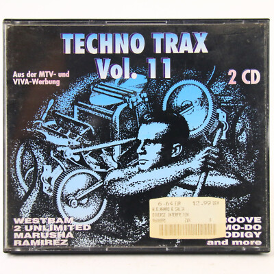 Music Musik Album CD Techno Trax Vol. 11 Gut