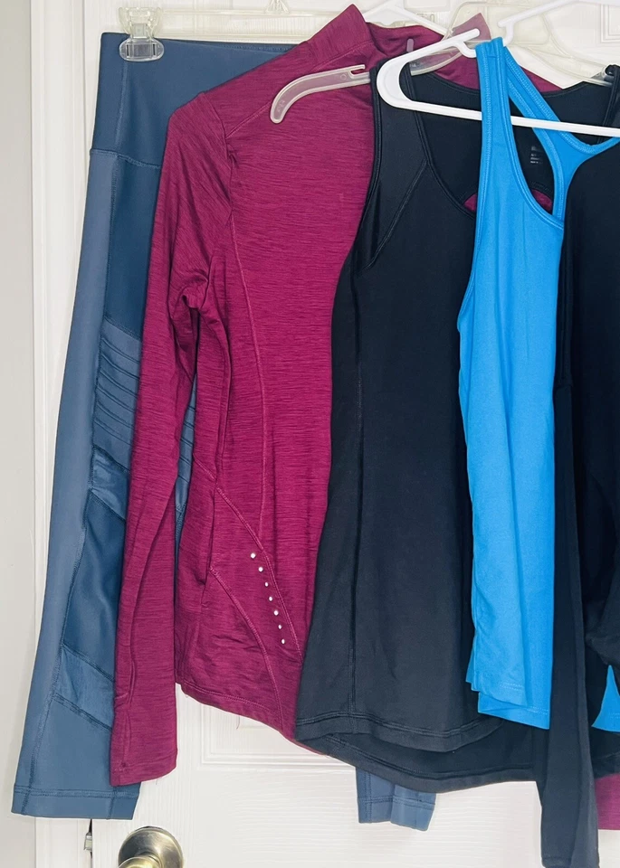 Lote de 5 prendas deportivas de entrenamiento para mujer talla S azul marino antiguo DSG 90 grados Foto 2 de 4