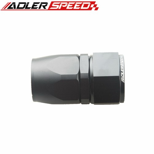 ADLERSPEED Straight AN4 6 8 10 12 16 20 Swivel Fitting Hose End Adaptor Red/Blk - Picture 18 of 29