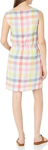 Sleeveless Linen Dress Womens Comfortable Relaxed Fit - Picture 17 of 20