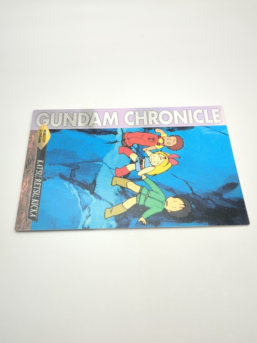 Katz Letz Kikka #18 of 99 GUNDAM CHRONICLE Carddass Masters Card