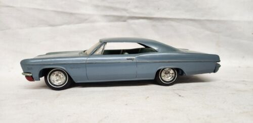 Vintage 1966 Chevrolet Impala Super Sport SS Dealer Promo 2 Dr Hardtop Blue  - Photo 1/13