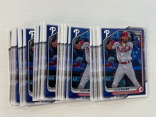 (50) JOHAN ROJAS Phillies 2024 Bowman Baseball base card #86