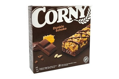 2x/4x boxes genuine CORNY Dark Choc cereal granola bars   tracked shipping  