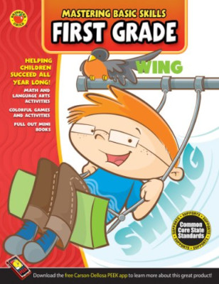 Mastering Basic Skills, First Grade - Paperback NEW Brighter Child  2014-01-06