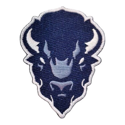Howard University Bison Patch. HBCU Fully Embroidered. Iron On Backing. 3"x2"