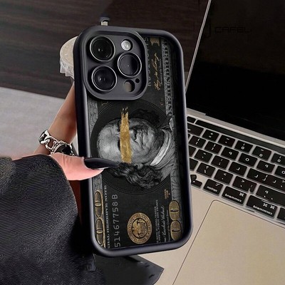 Personalized US Dollar Themed Phone Case for Apple iPhone 16 Pro Max 15 14 13 12