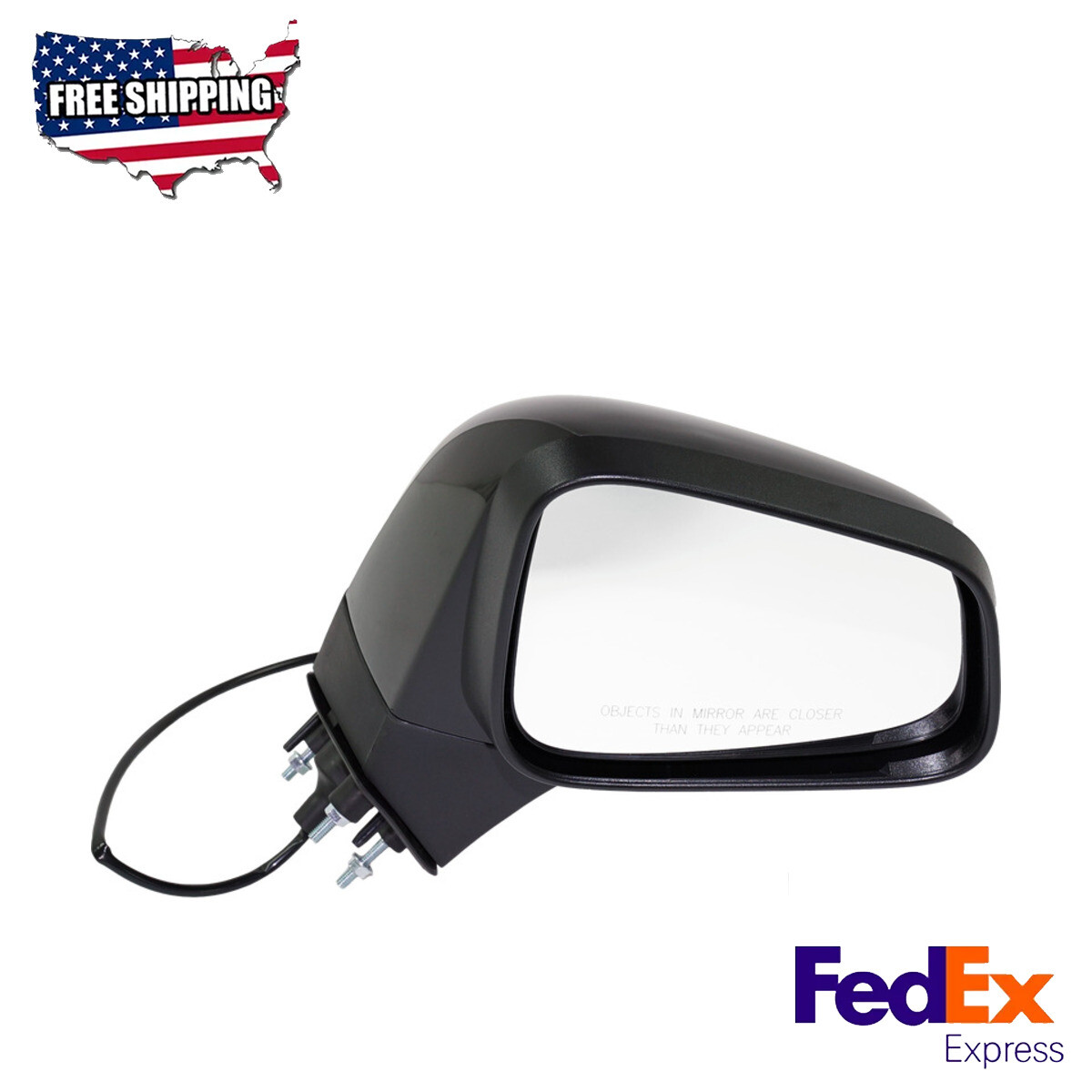Paintable Power Glass Passenger Mirror for 2017-2020 Chevy Trax LS
