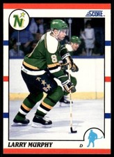 1990 SCORE NHL HOCKEY - HALL/FAMER #206 - Larry Murphy, Minnesota North Stars