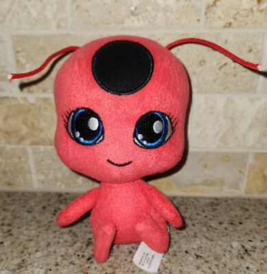 Bandai Miraculous Tales Of Ladybug Red Tikki Kwami Stuffed Plush