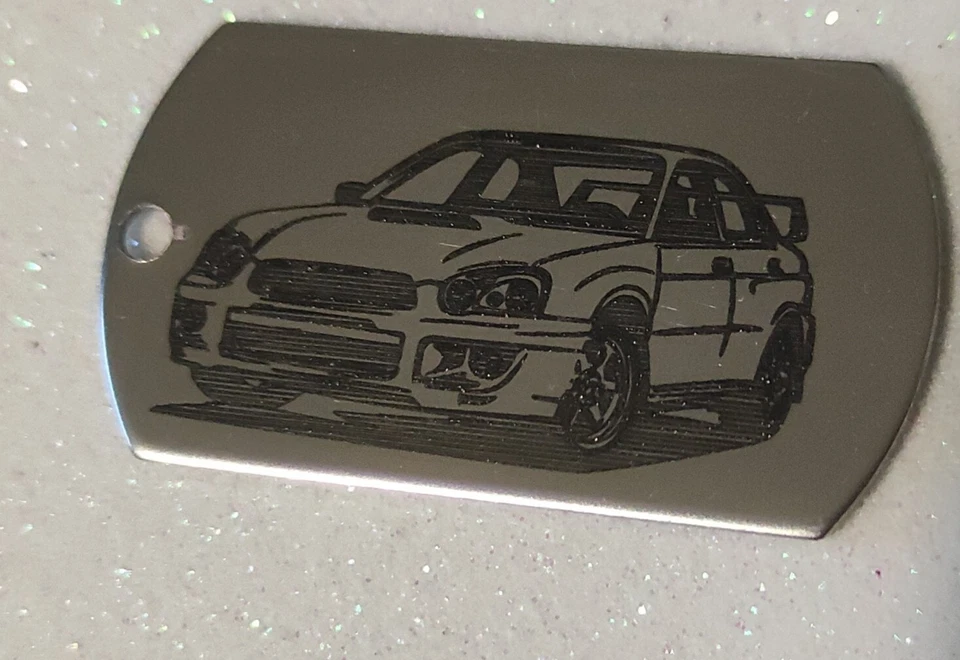 Ciondolo Acciaio Inox Personalizzabile  - Immagine 2 di 2