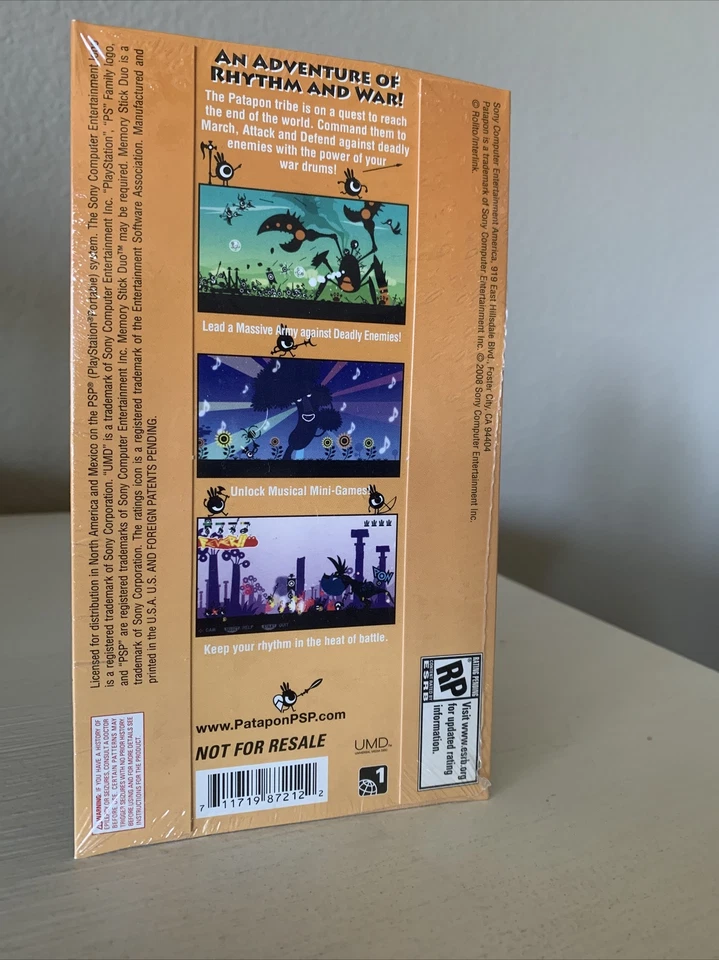 Patapon Demo Disc With Exclusive Weapon Sony PSP Not For Resale Promo New Sealed - Image 2 of 4