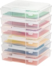 IRIS USA Portable Board Game Organizer Plasti...