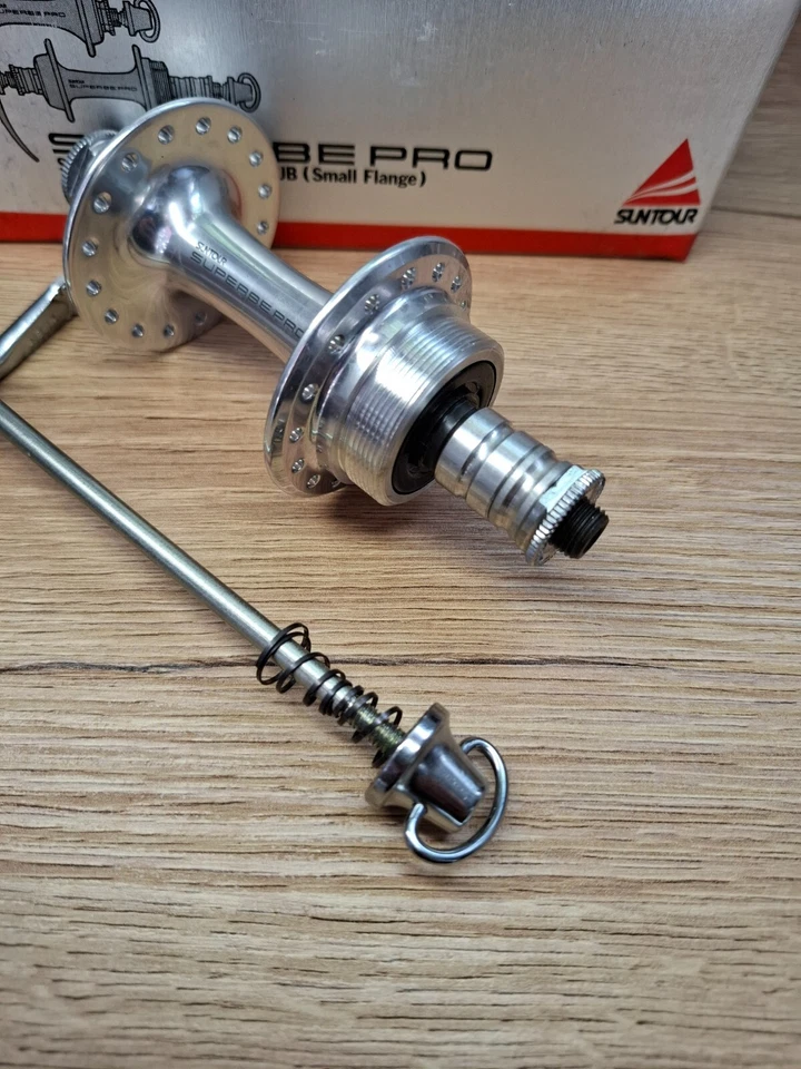 Juego de bujes Suntour Superbe Pro piezas retro nuevo en caja nuevo en caja - bujes delanteros y traseros HB-SB00 Foto 2 de 4