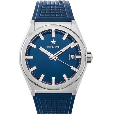 zenith defy classic rubber strap