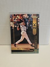2000 Topps Opening Day 2k Sean Casey #OD4 Cincinnati Reds