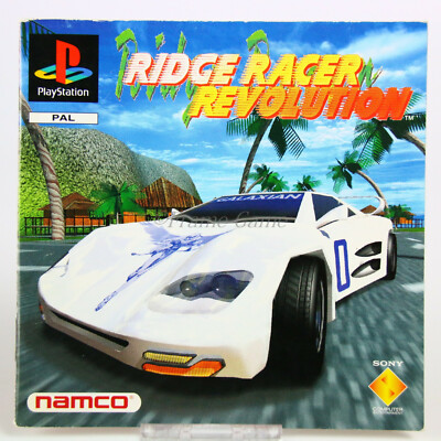 Sony Playstation 1 PS1 PAL Ridge Racer Revolution nur Anleitung 