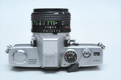 Minolta SRT 101 Film SLR Camera with Minolta 50mm f/1.7 MC ROKKOR