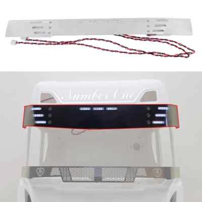 LED Metall Visier Licht Kuppel Lampe Für 1/14 Tamiya RC Truck Scania 770s 56368 - Bild 1 von 4