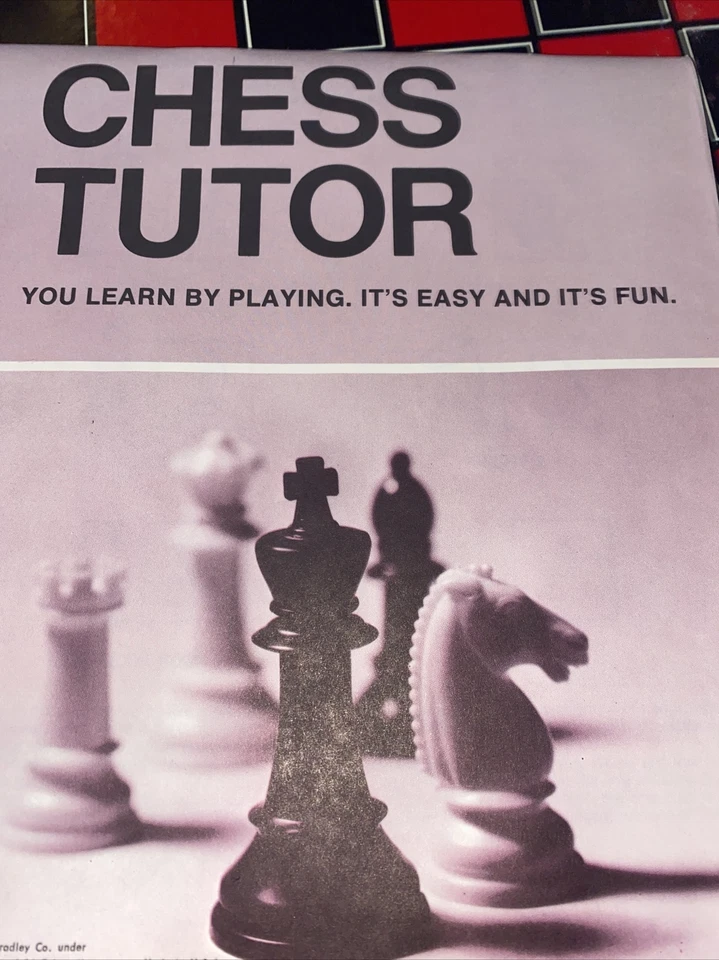 Juego de tutor de ajedrez de torneo 1976. Folleto de instrucciones de 40 páginas. 85 diagramas AA92 Foto 4 de 4