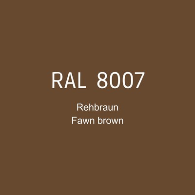 RAL 8007 Rehbraun in 1K Lack Dose Spraydose Acryllack