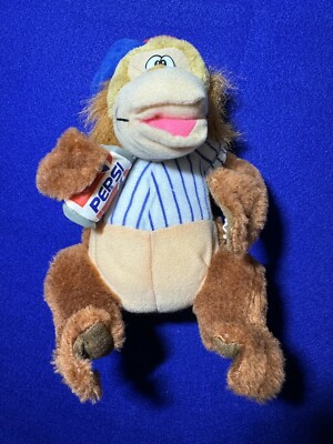 Vintage 1996 PEPSI Advertising 8  Plush Gorilla Nanco! Pepsi Co.