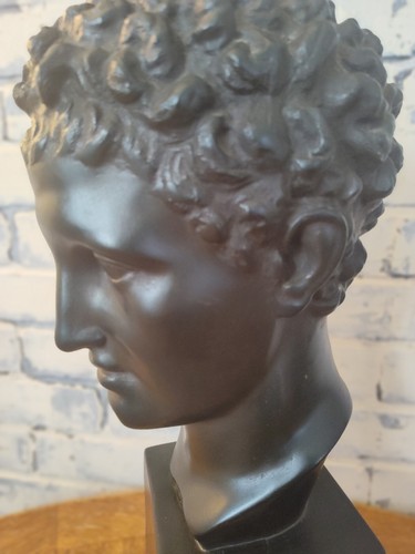Michelangelos David 60er Jahre Austin Productions Skulptur Büste signiert Vintage - Bild 15 von 20