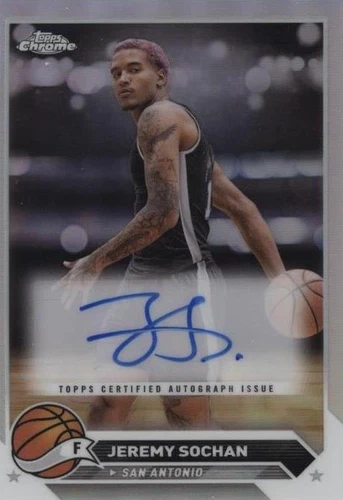 2023-24 Topps Chrome - Jeremy Sochan #CG-JS