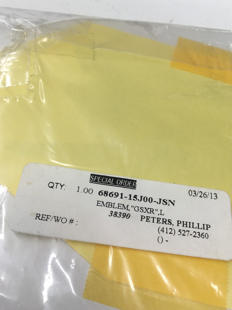 NOS OEM Genuine Suzuki LEFT 
