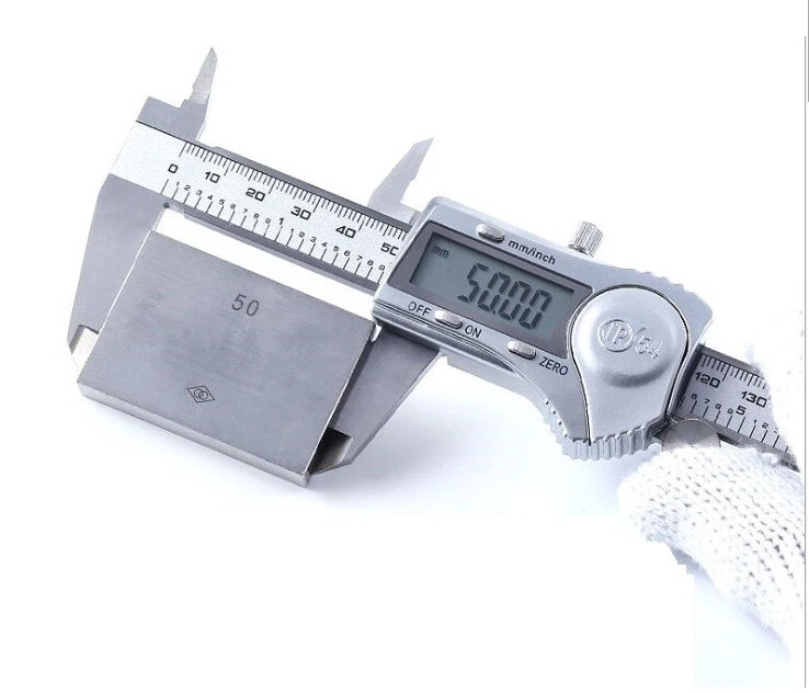 Industrial Digital Vernier Caliper Full Steel Stainless LCD case150 200 300mm  - image 4 of 4