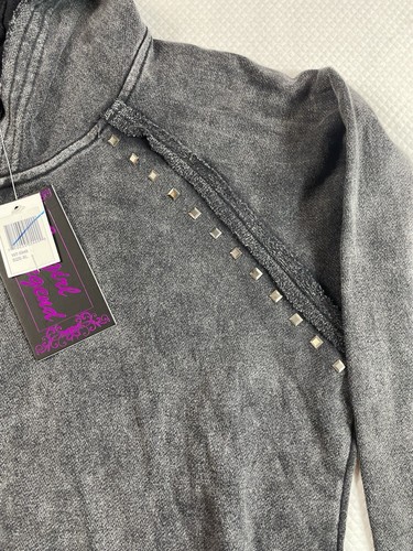 Cowgirl Legend Size XL Full Zip Lightweight Hoodie - Studded NWT - Picture 3 of 14
