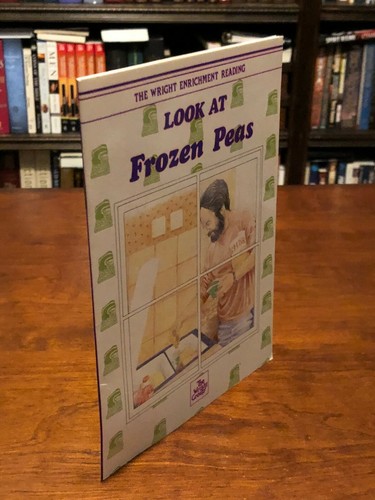 LOOK AT FROZEN PEAS by Cliff & Bernice Moon (Wright Enrichment Reading) VG++ - Picture 3 of 4