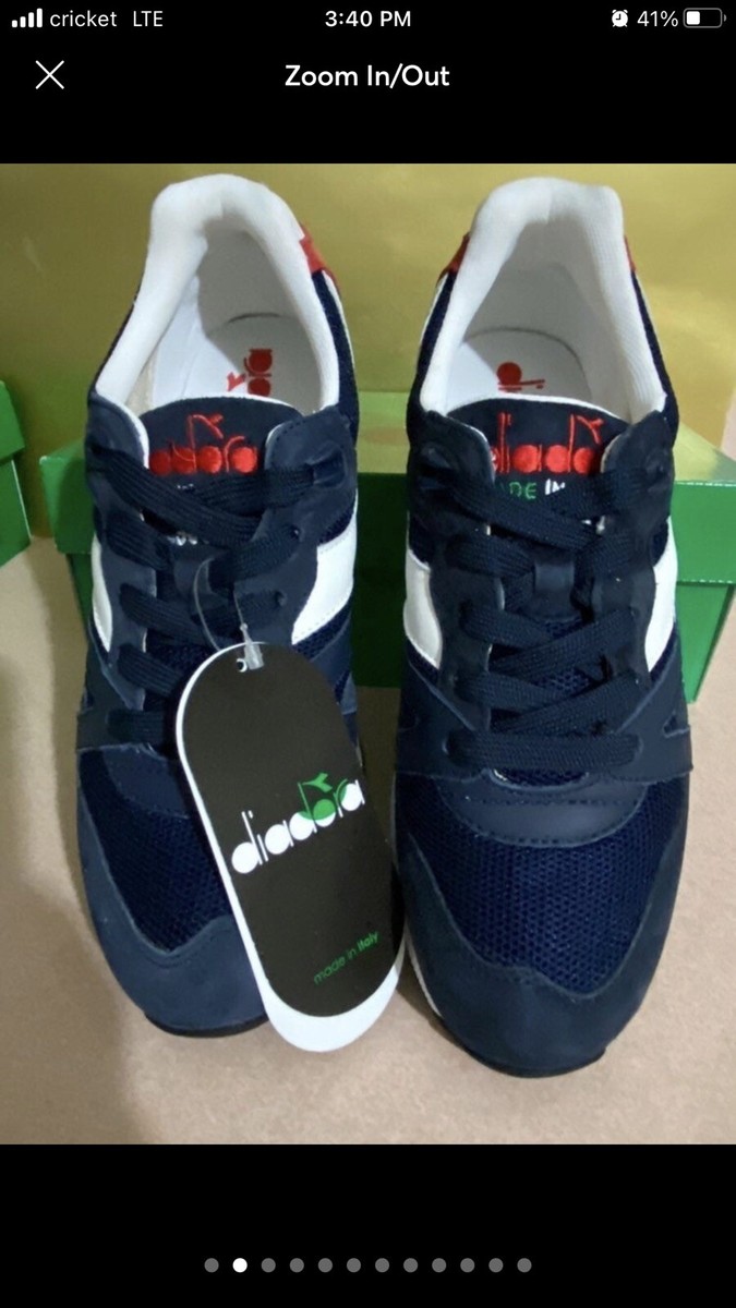 DIADORA N9000 ITALY INSIGNIA BLUE SZ 7.5 US DIADORA N9000 ITALY INSIGNIA BLUE SZ 7.5 US made in Italy | eBay main image 3