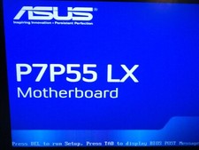 ASUS P7P55 LX LGA1156 SOCKET INTEL MOTHERBOARD WITH I/O SHIELD