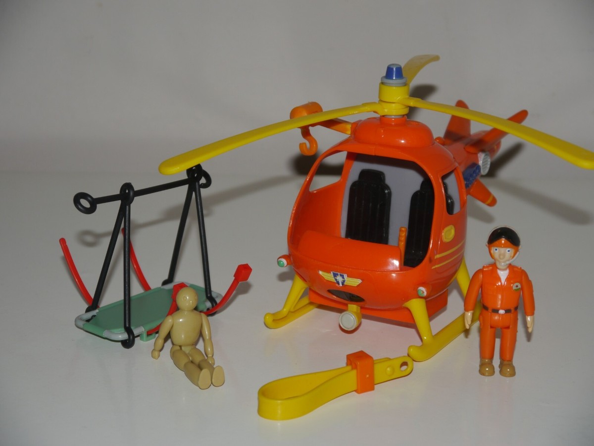 Fireman Sam Toys Helicopter Tom Thomas Pilot Training Dummy - Main Image